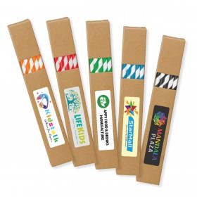 Coloured Paper Straws